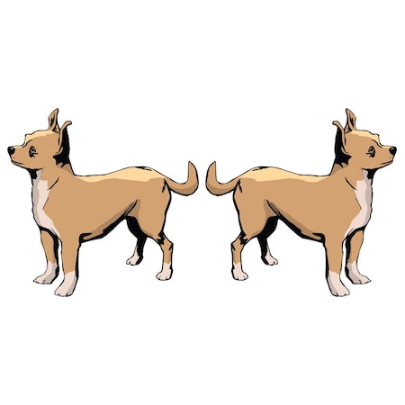 Signmission Chihuahua Dog Decal, Dog Lover Decor Vinyl Sticker D-18-Chihuahua